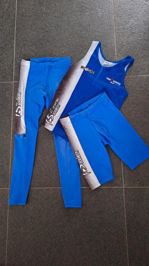 Sportkleding Set AV Sporting Boxmeer - Blauw, Kinderen en Baby's, Kinderkleding | Maat 176, Gebruikt, Ophalen of Verzenden