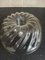 Glazen bakvorm tulband voor koude gerechten, Ophalen of Verzenden, Zo goed als nieuw