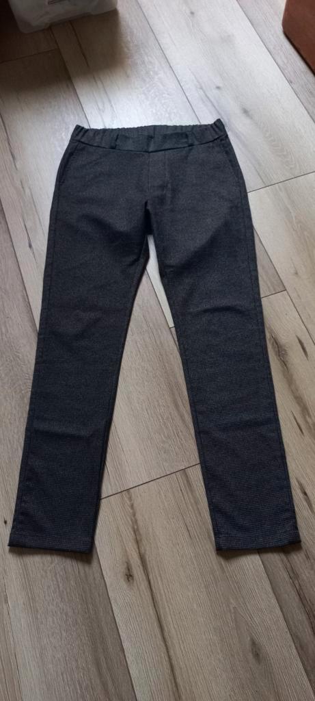 REFILL DAMES BROEK/PANTALON GRIJS/ZWART MAAT M (38/40) nieuw, Kleding | Dames, Broeken en Pantalons, Nieuw, Maat 38/40 (M), Zwart
