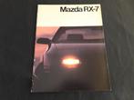 Mazda RX-7 1986 folder Nederlands ( en modelauto 1:100), Boeken, Auto's | Folders en Tijdschriften, Mazda, Ophalen of Verzenden