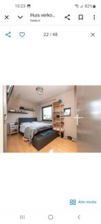 Boxspring 140x200 cm, Ophalen, Gebruikt, Bruin, 140 cm