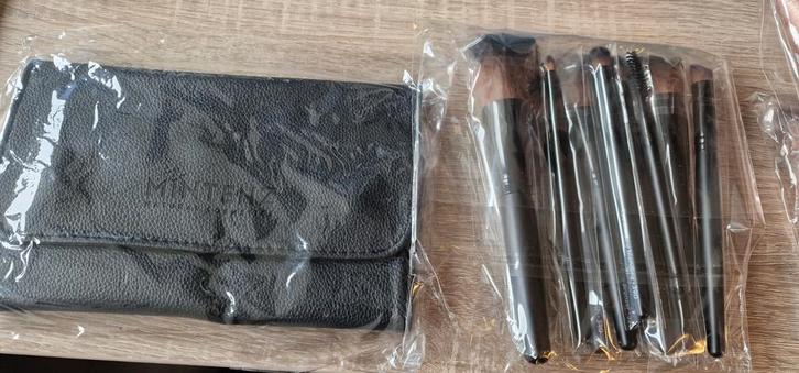 Mintenz kwasten zwart Nieuw, Sieraden, Tassen en Uiterlijk, Uiterlijk | Cosmetica en Make-up, Nieuw, Gehele gezicht, Zwart, Ophalen of Verzenden