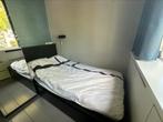 Malm bed IKEA zwart-bruin, Ophalen, Zwart, Tweepersoons, Zo goed als nieuw