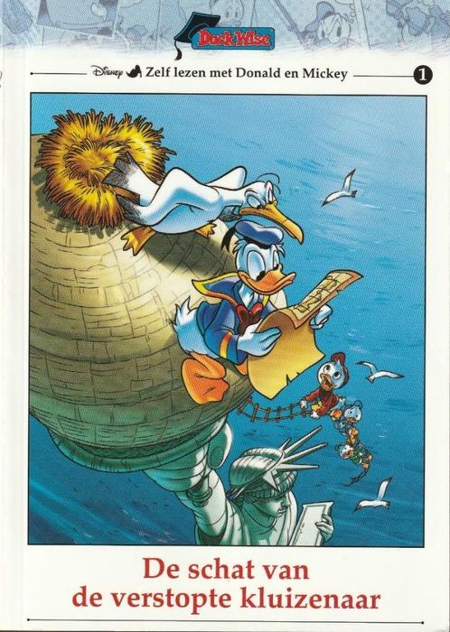 Donald Duck - De schat van de verstopte kluizenaar., Boeken, Kinderboeken | Jeugd | onder 10 jaar, Zo goed als nieuw, Ophalen of Verzenden