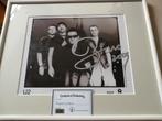 U2 Gesigneerde Promo Foto Island Records 2000, Ophalen of Verzenden, Zo goed als nieuw, Foto of Kaart, Gesigneerd