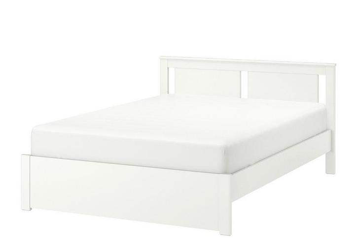 Songesand Bedframe 140x200 - Zonder Matras/Lattenbodem, Huis en Inrichting, Slaapkamer | Bedden, Zo goed als nieuw, Tweepersoons