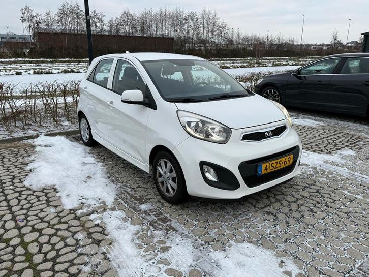 Kia Picanto 1.0 Cvvt 5-DRS 2014 Wit Apple Carplay/Android, Auto's, Kia, Particulier, Picanto, Benzine, A, Hatchback, Handgeschakeld