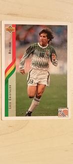 Luis Cristaldo  184   Bolivia 1994 Upper Deck World Cup USA, Ophalen of Verzenden, Zo goed als nieuw, Poster, Plaatje of Sticker