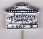 Kermis eendjes hengelen blauw op wit plastic speldje( W_236), Verzenden, Zo goed als nieuw, Merk, Speldje of Pin