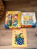 Puzzels nijntje en houten puzzel voor peuters, Ophalen, 10 tot 50 stukjes, Zo goed als nieuw, 2 tot 4 jaar