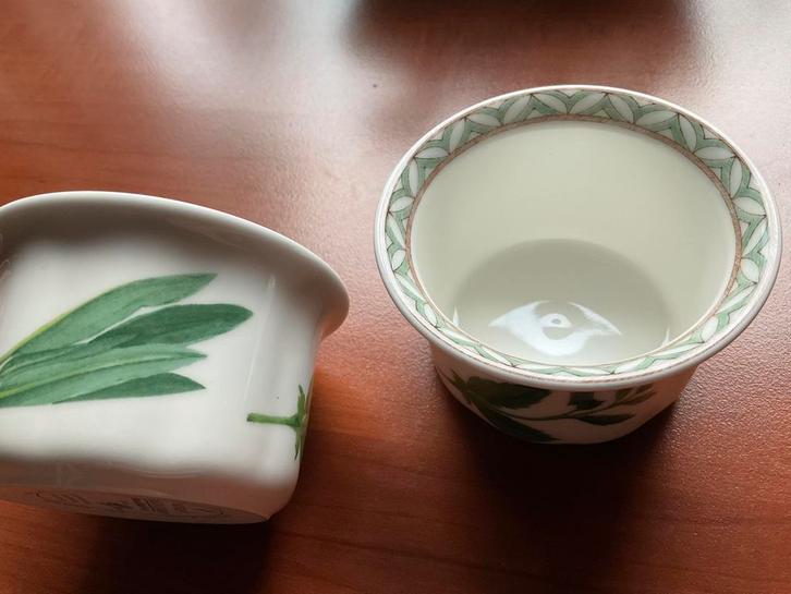 2 schaaltjes villeroy&Boch GALLO SWITCH coffee house, Huis en Inrichting, Keuken | Servies, Zo goed als nieuw, Schaal of Schalen