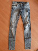 Grijze FB Sister skinny jeans W26, Ophalen of Verzenden, Gedragen, Grijs, W27 (confectie 34) of kleiner