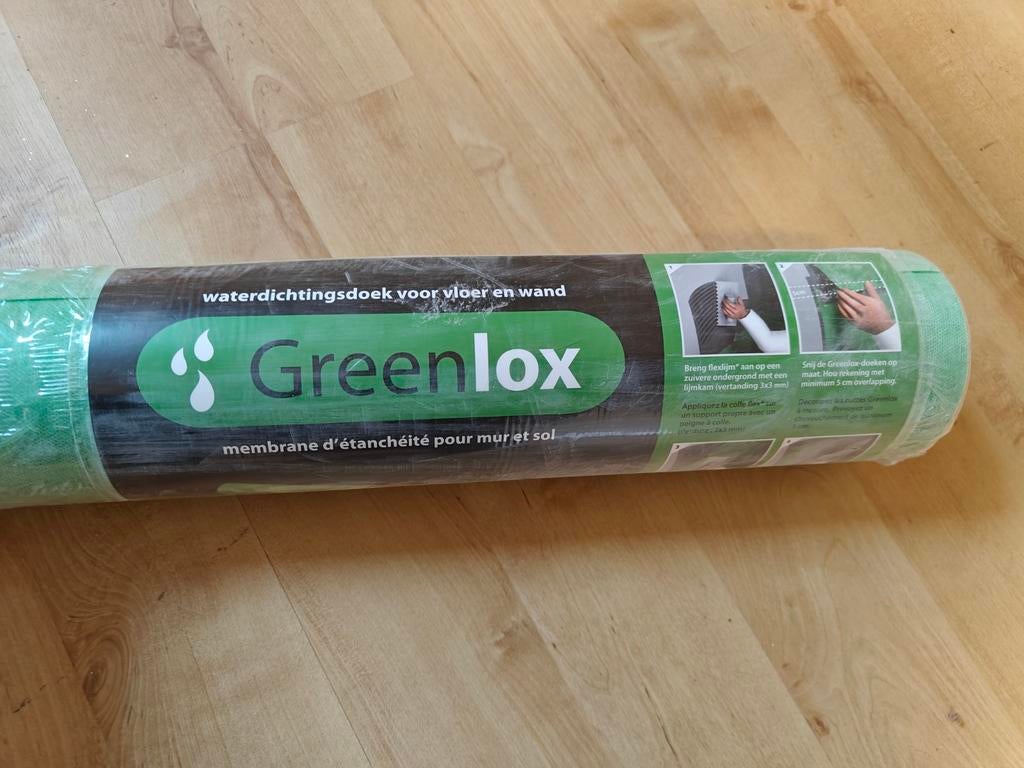 Greenlox waterdichtingsdoek 5m2 - Nieuw in verpakking, Ophalen of Verzenden, Nieuw, 5 tot 10 m², Muurisolatie