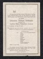 Rouwbrief Epen Schlenter Jaminon 1948., Rouwkaart, Verzenden