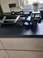 Oude Tonka Truck Met oplegger plus Vracht autootje, Kinderen en Baby's, Speelgoed | Speelgoedvoertuigen, Ophalen, Zo goed als nieuw