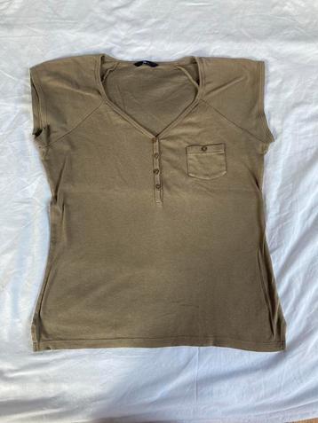 Legergroen T-shirt, Hema, maat L beschikbaar voor biedingen