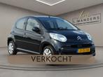 Citroen C1 1.0-12V Ambiance 2008 ZWART | 1e eigenaar | Airco, Voorwielaandrijving, Elektrische ramen, Gebruikt, 4 stoelen