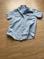 Overhemd met korte mouwen, Kleding | Heren, Overhemden, Ophalen, Zo goed als nieuw, Blauw, Overige halswijdtes