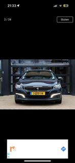 Peugeot 508 1.6 E-hdi 84KW SW 2-TRONIC 2014 Blauw, Auto's, 4 cilinders, Blauw, Origineel Nederlands, Stationwagon