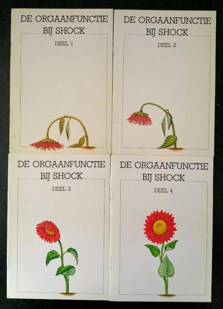 De orgaanfunctie bij shock - deel 1, 2, 3 en 4, Boeken, Wetenschap, Zo goed als nieuw, Overige wetenschappen, Ophalen of Verzenden