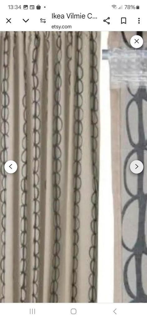 Stijlvolle kant en klare gordijnen van Ikea, Huis en Inrichting, Stoffering | Behang, Ophalen