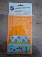 Wilton Jungle Fondant Mal, Hobby en Vrije tijd, Taarten en Cupcakes maken, Ophalen of Verzenden, Zo goed als nieuw, Taarten of Cupcakes