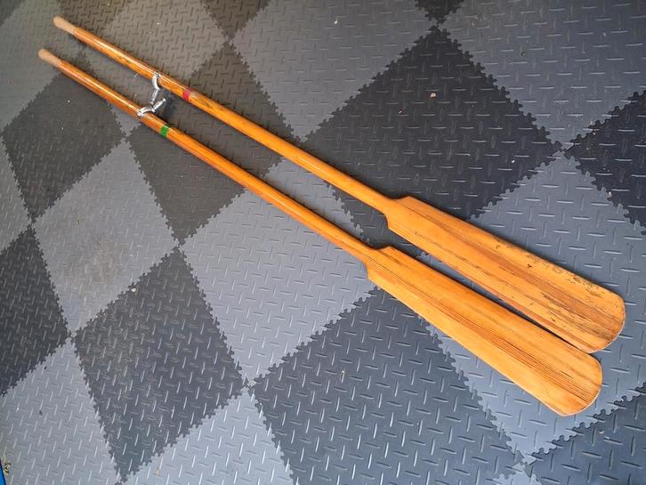 Roeispanen peddels hout oa voor Terhi bootjes., Watersport en Boten, Peddels, Zo goed als nieuw, Ophalen