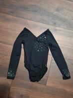 Zwart turnpakje maat 116 lange mouwen, Kinderen en Baby's, Kinderkleding | Maat 116, Ophalen of Verzenden, Zo goed als nieuw, Onbekend