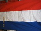 Nederlandse vlag katoen 80 bij 135 cm (349), Ophalen of Verzenden, Gebruikt