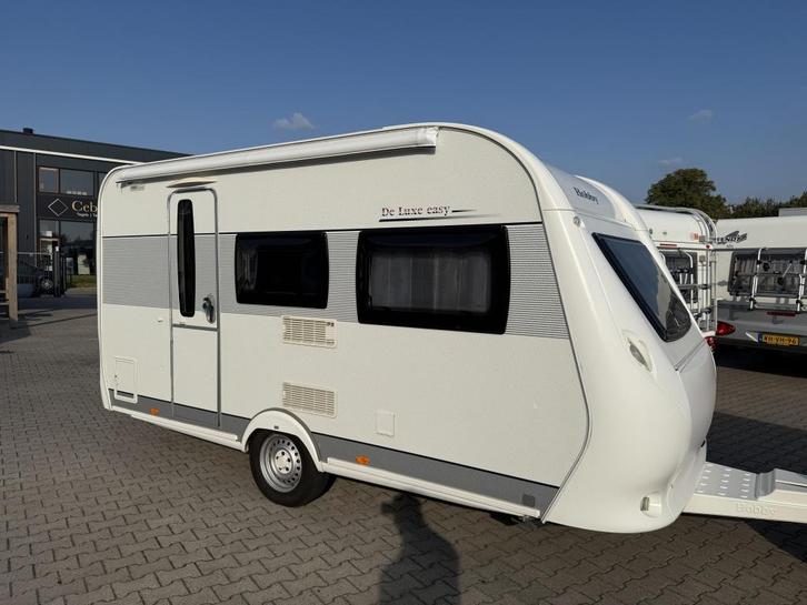 Hobby De luxe Easy 400 SF bj 2015 met voortent en zakluifel, Caravans en Kamperen, Caravans, Bedrijf, tot en met 4, 750 - 1000 kg