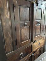 Koloniale Houten Kast, Antiek en Kunst, Antiek | Meubels | Kasten, Ophalen