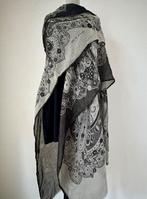 ETRO 140x  luxe paisley cashmere sjaal twv 490,-, Kleding | Dames, Etro, Ophalen of Verzenden, Zo goed als nieuw, Maat 46/48 (XL) of groter