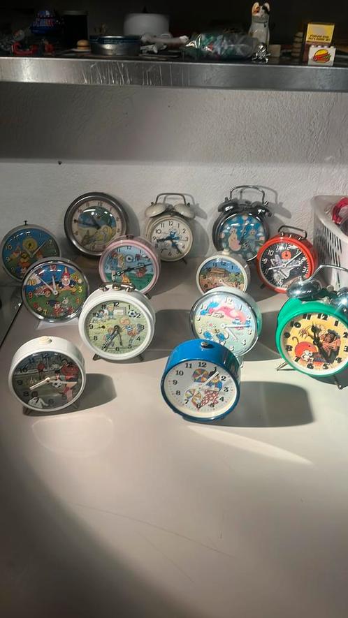 Verzameling wekkers uit de jaren 80, Witgoed en Apparatuur, Wekkers, Zo goed als nieuw, Ophalen of Verzenden