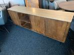 Lio Dressoir Travertin/Mango 200cm past bij japandi stijl, Ophalen, Nieuw, 200 cm of meer, 25 tot 50 cm