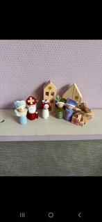 Handgemaakte sinterklaas speelsetje speelgoed of decoratie, Ophalen of Verzenden, Nieuw
