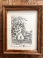 Ets van Piet Hohmann - Heuvel Oosterhout, Antiek en Kunst, Kunst | Etsen en Gravures, Ophalen of Verzenden