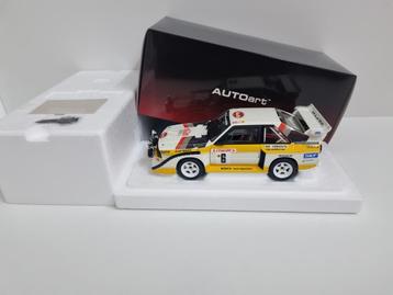 Autoart
Audi Sport Quattro S1
1:18 Nieuw beschikbaar voor biedingen
