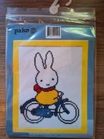 Pako borduurpakket - Nijntje op de fiets, Ophalen of Verzenden, Nieuw, Handborduren, Borduurpakket