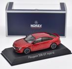 Peugeot 508 GT Hybrid 2023 rood schaal 1/43 NOREV ref 475831, Verzenden, Nieuw, Auto, Norev