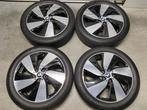 Originele 19 inch velgen met zomerbanden BMW i3, Gebruikt, 175 mm, Banden en Velgen, Personenwagen