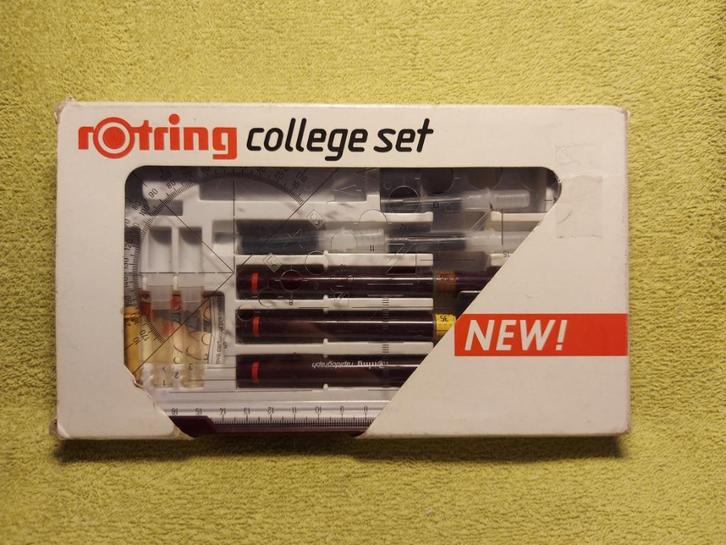 Rotring College Set., Hobby en Vrije tijd, Tekenen, Ophalen of Verzenden
