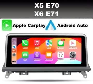 BMW X5 E70 X6 E71 navigatie dab+ android 14 carplay octacore beschikbaar voor biedingen