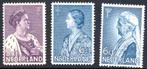 Crisis-Emma-zegels, NVPH 265-266, 269, ongebruikt, Postzegels en Munten, Postzegels | Nederland, Ophalen of Verzenden, T/m 1940
