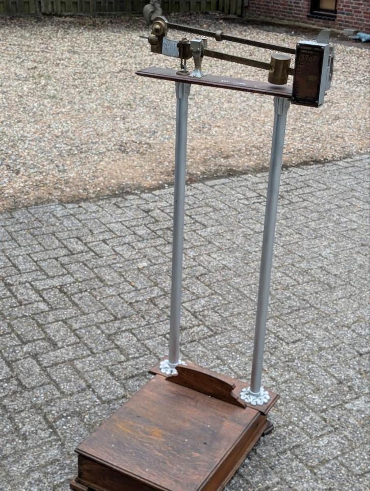 Antieke personen weegschaal €50, Antiek en Kunst, Antiek | Gereedschap en Instrumenten, Ophalen