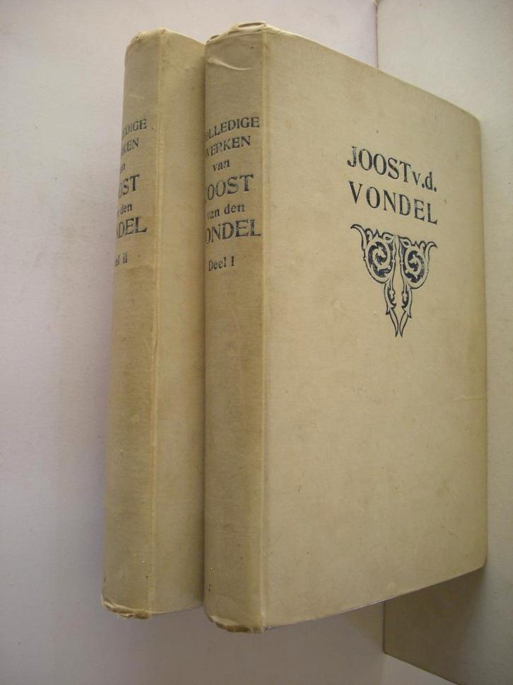 Volledige werken van Joost van den Vondel - I en II, Boeken, Gedichten en Poëzie, Gelezen, Verzenden