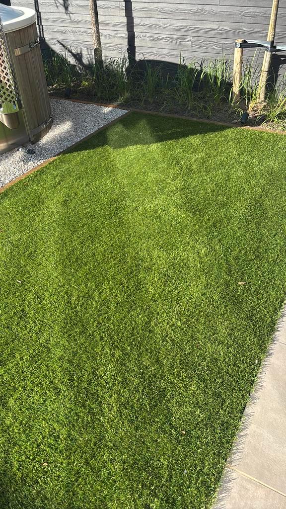 Reststuk kunstgras, poolhoogte 45 mm, Tuin en Terras, Gras en Kunstgras, Nieuw, Kunstgras, Minder dan 10 m², Ophalen