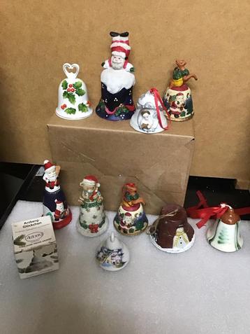 Kerst Klokjes/Bellen Set (10 stuks) beschikbaar voor biedingen