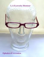 Montuur L.A. Eyeworks Hedge fund 921 strak design, Ophalen, Zo goed als nieuw, Bril, Overige merken