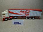 ALBEDO 1:87, VOLVO F-12+Koel-Oplegger Cola-LIGHT, Zie Foto`s, Ophalen of Verzenden, Zo goed als nieuw, Bus of Vrachtwagen, Overige merken