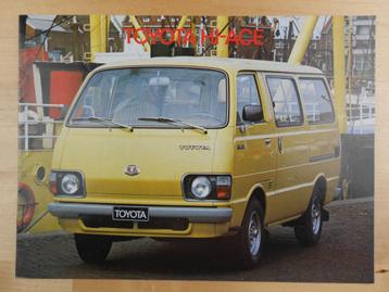 Toyota Hi-Ace HiAce Brochure 1977 beschikbaar voor biedingen